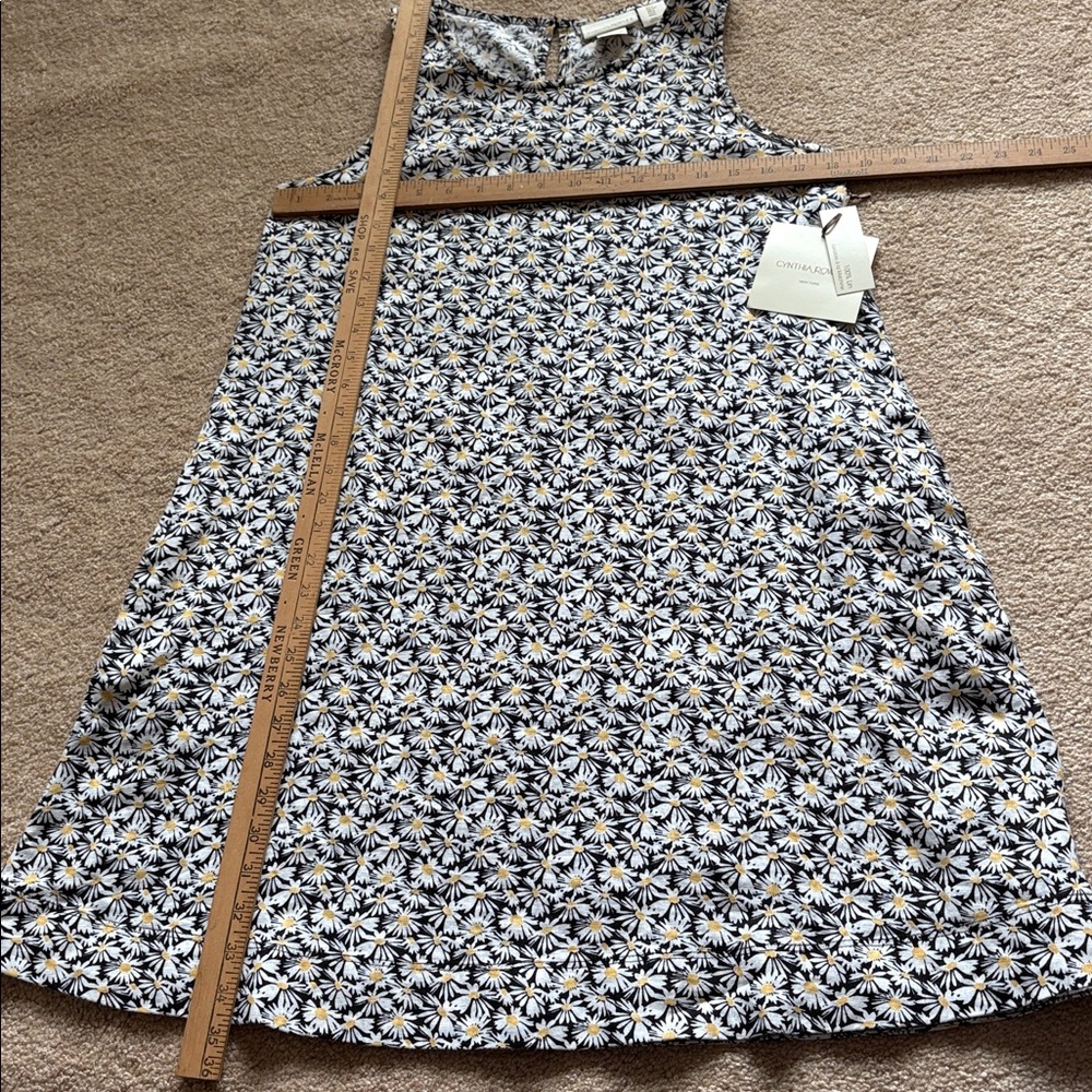 Cynthia Rowley Linen Daisy print Dress - Picture 6 of 8